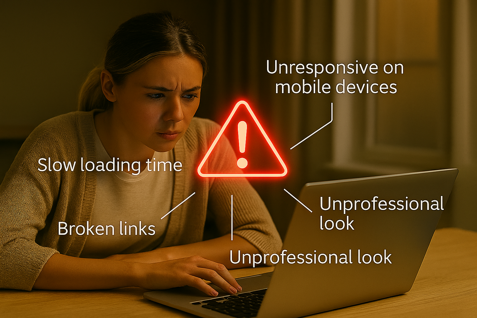 ¿Tu página web está haciendo perder clientes sin que lo sepas? 4 señales para descubrirlo.